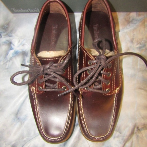 TIMBERLAND Lthr Burgundy Eye Camp Loafers TB0A13JW main image 5